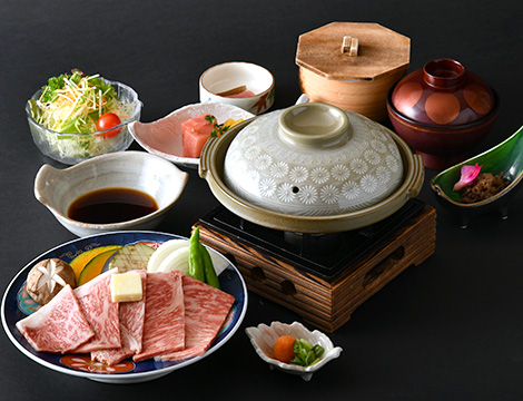 松阪牛陶板膳