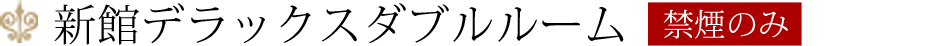新館デラックスドダブルルーム